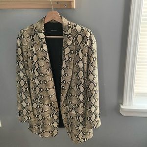Zara Snake print Blazer